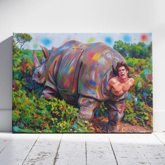 Ace Ventura: Secret Agent Man Canvas