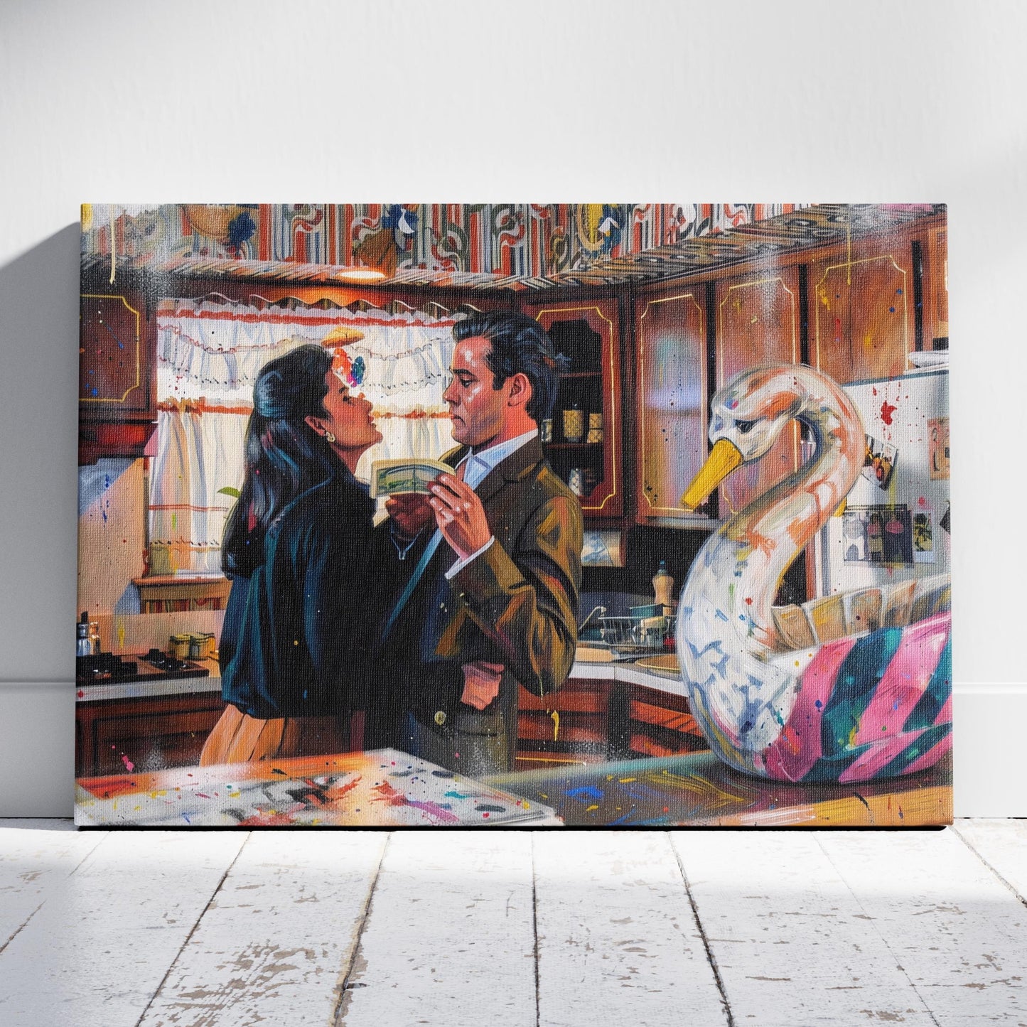 Goodfellas: Shopping Money Canvas