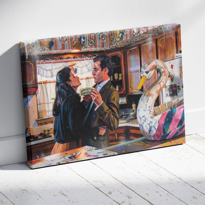 Goodfellas: Shopping Money Canvas