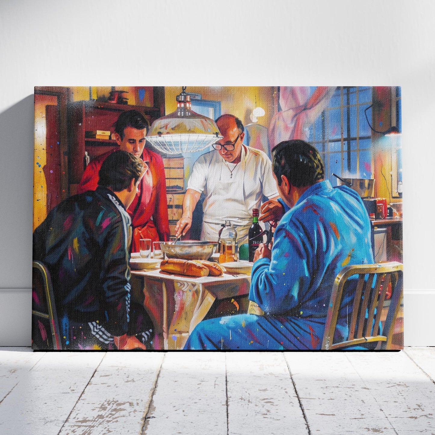 Goodfellas: Prison Dinner Canvas
