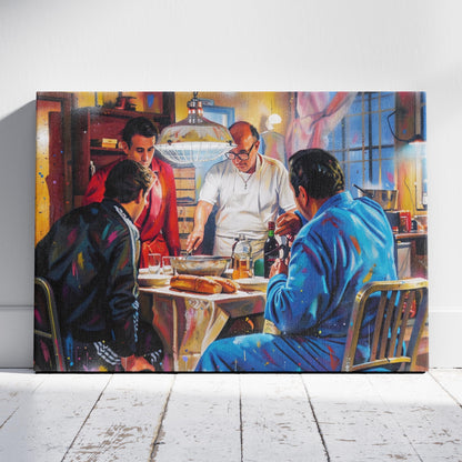 Goodfellas: Prison Dinner Canvas