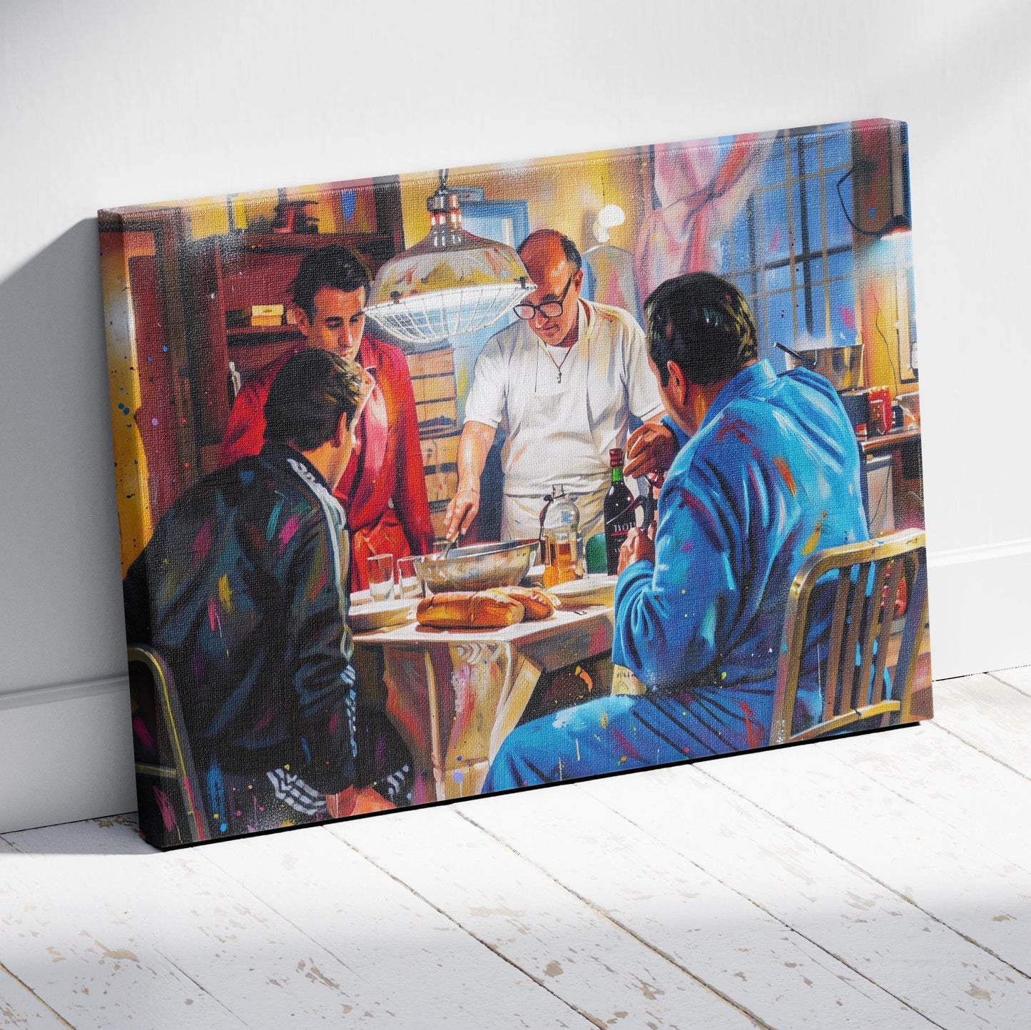 Goodfellas: Prison Dinner Canvas