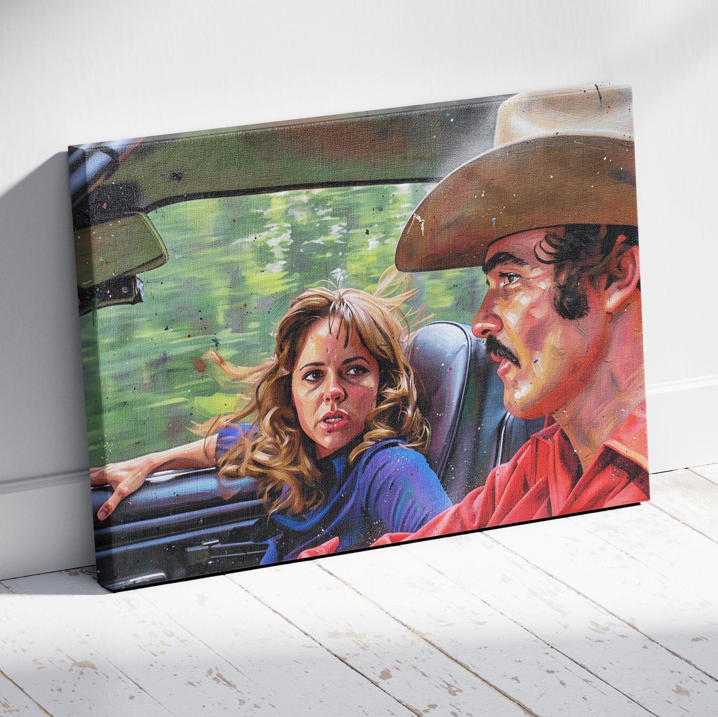 Smokey and the Bandit: East Bound Canvas