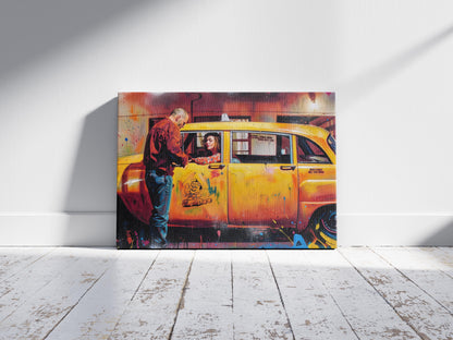 Pulp Fiction: Midnight Taxi Canvas