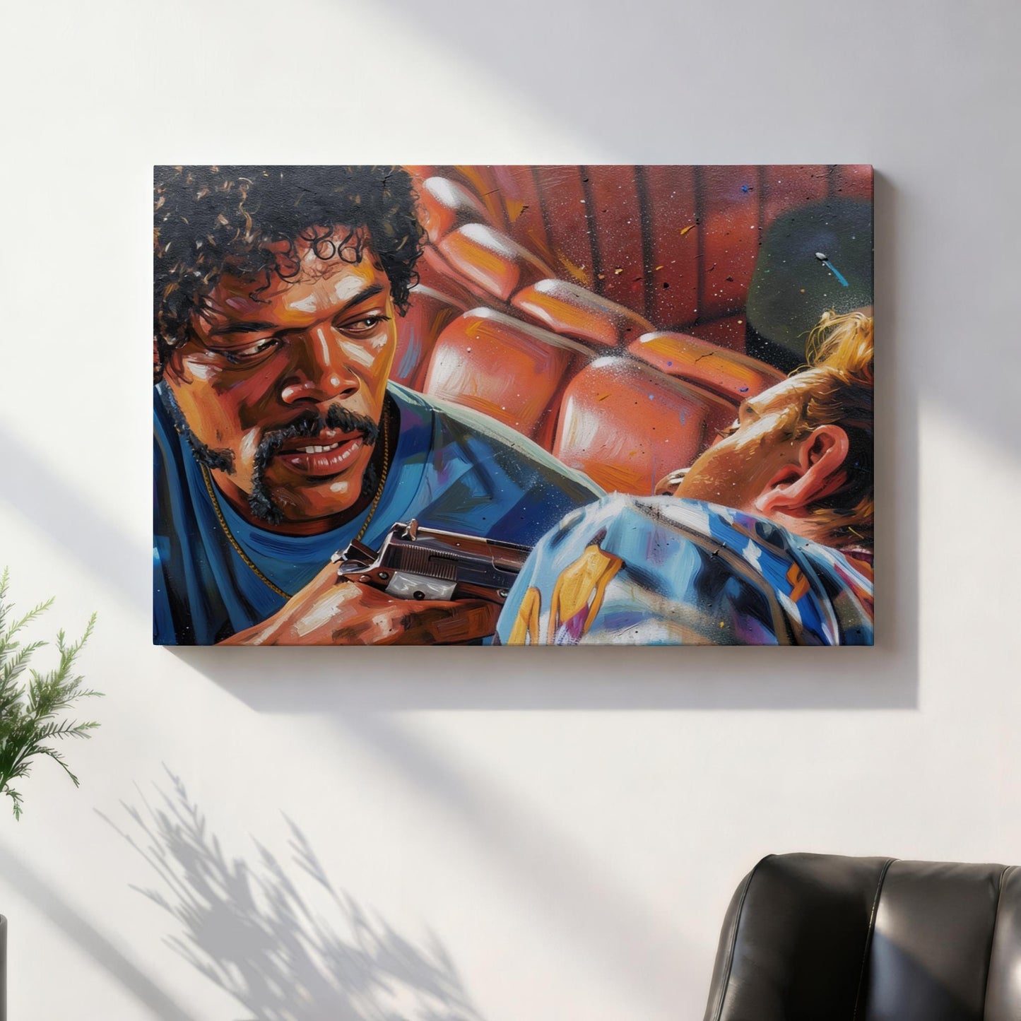 Pulp Fiction: Diner Standoff Canvas
