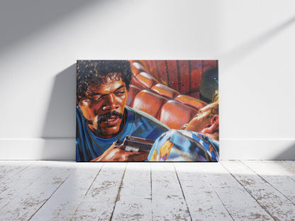 Pulp Fiction: Diner Standoff Canvas