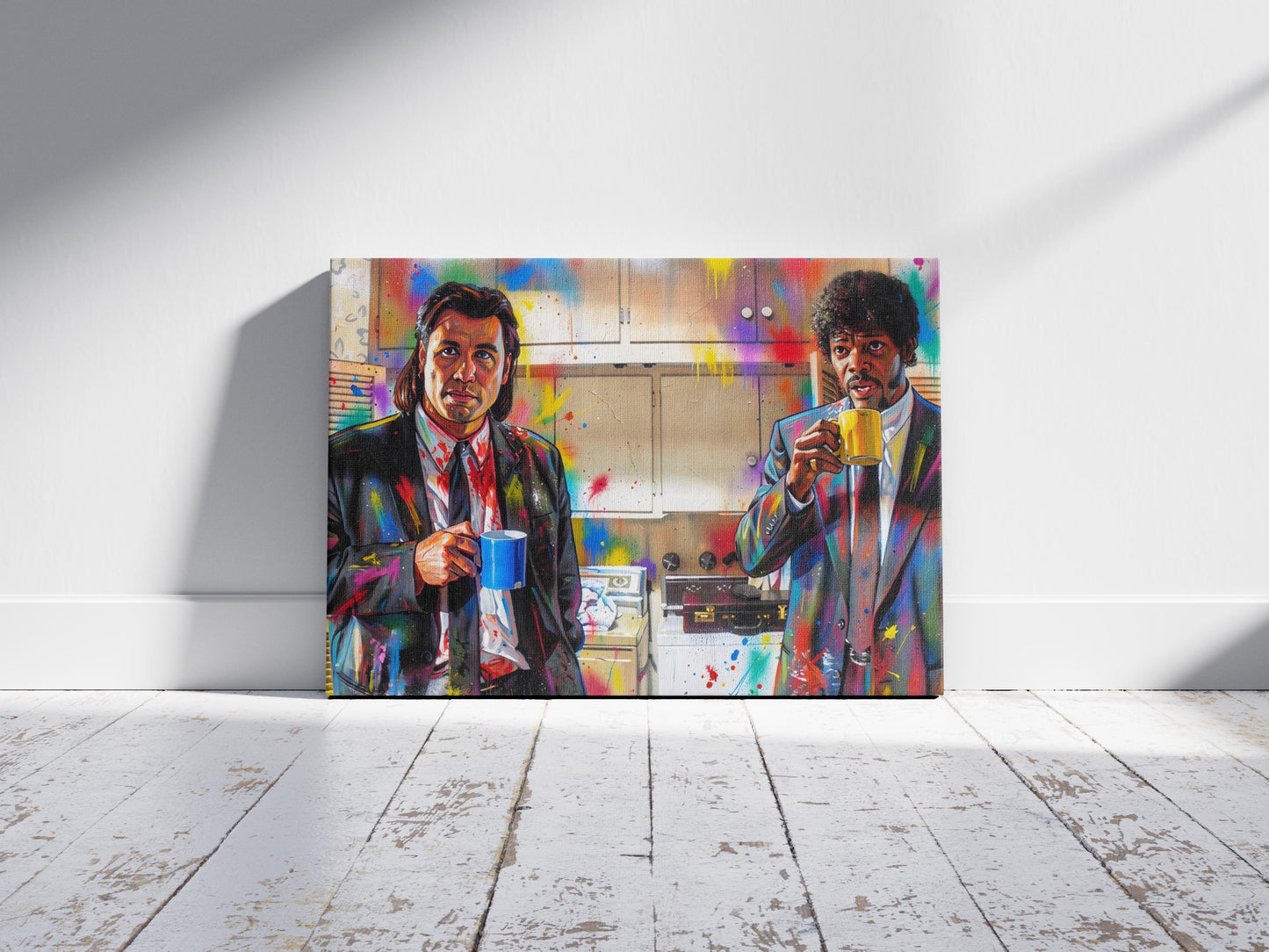 Pulp Fiction: Gourmet Shit Canvas