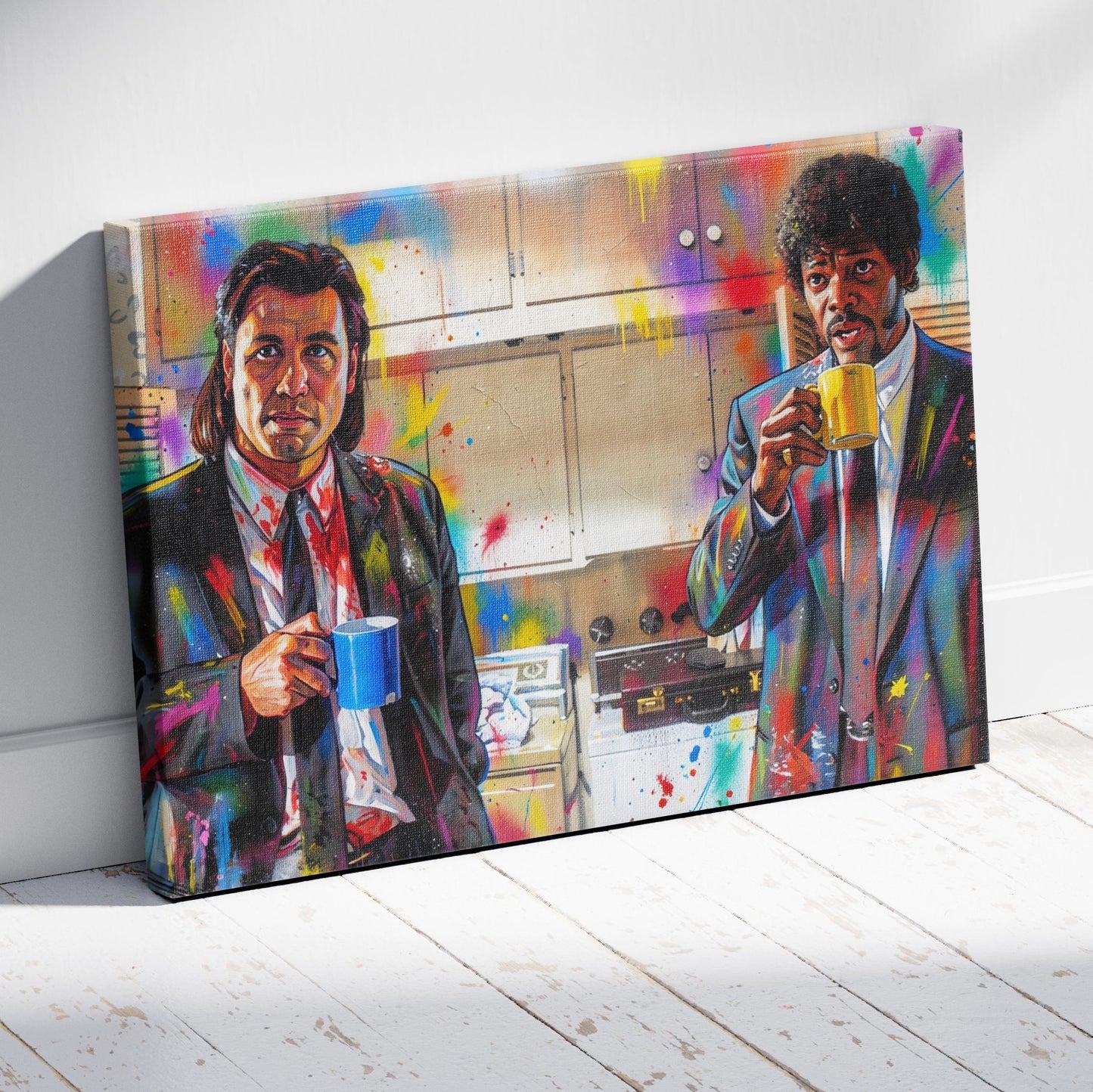 Pulp Fiction: Gourmet Shit Canvas