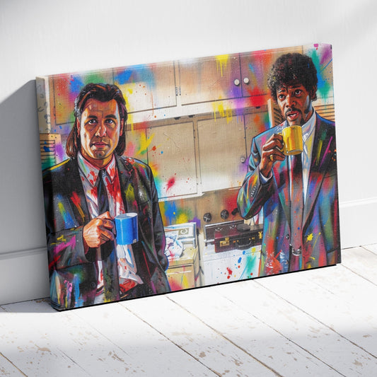 Pulp Fiction: Gourmet Shit Canvas