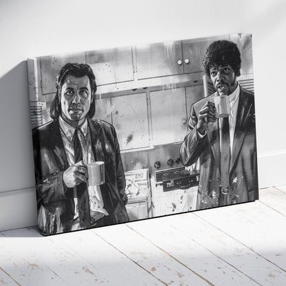 Pulp Fiction: Gourmet Shit Canvas