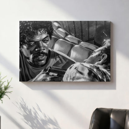 Pulp Fiction: Diner Standoff Canvas