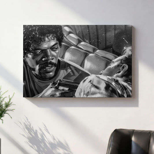 Pulp Fiction: Diner Standoff Canvas