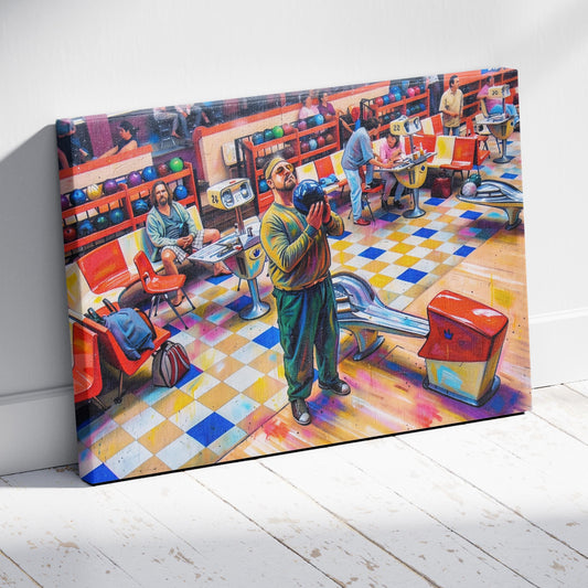 The Big Lebowski: League Night Canvas