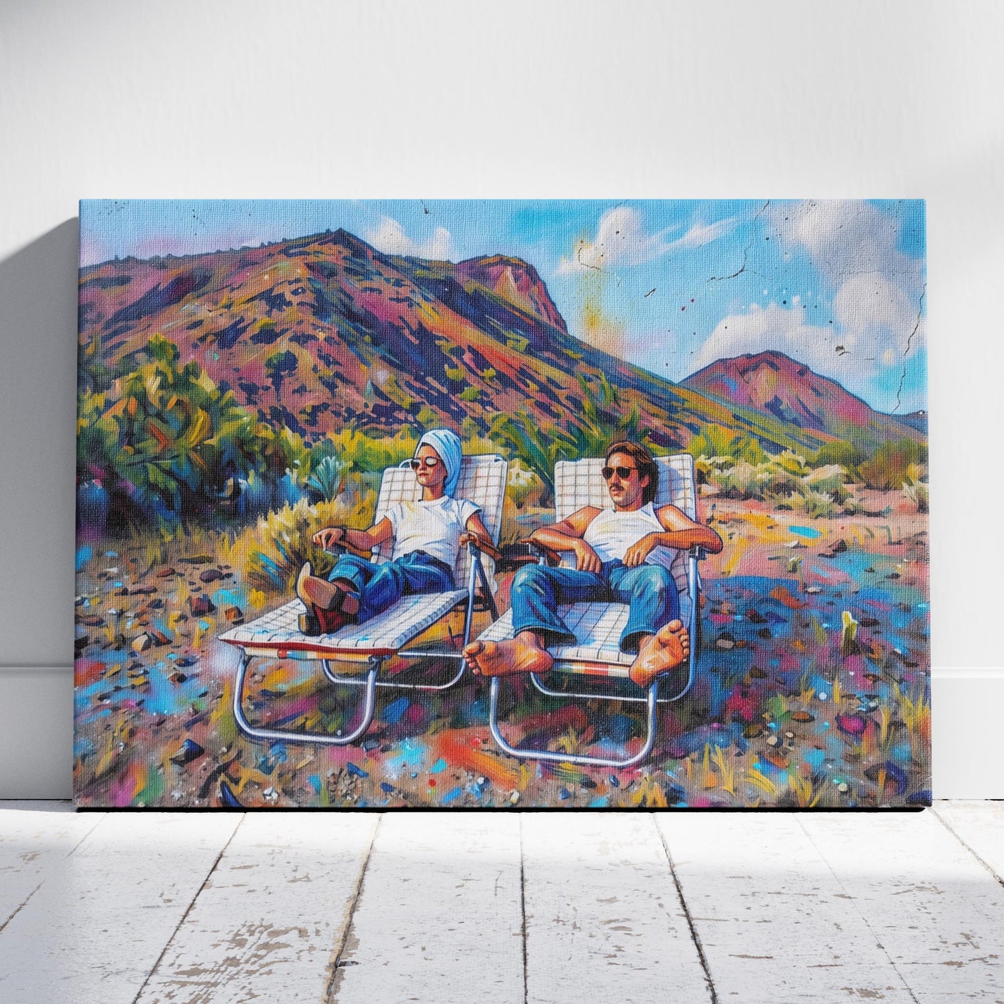 Raising Arizona: Backyard Vacation Canvas