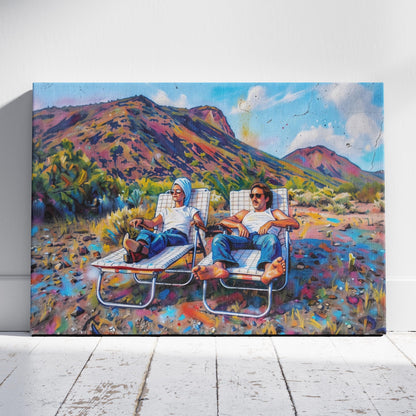 Raising Arizona: Backyard Vacation Canvas