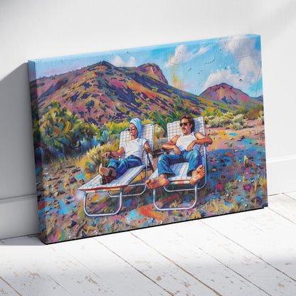 Raising Arizona: Backyard Vacation Canvas