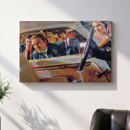 Pulp Fiction: Bonnie Situation Canvas