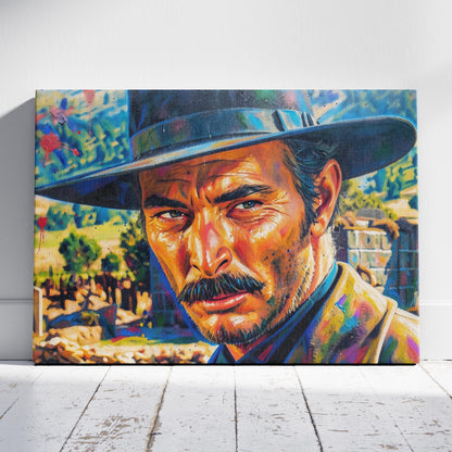 The Good, the Bad and the Ugly: Angel Eyes Canvas