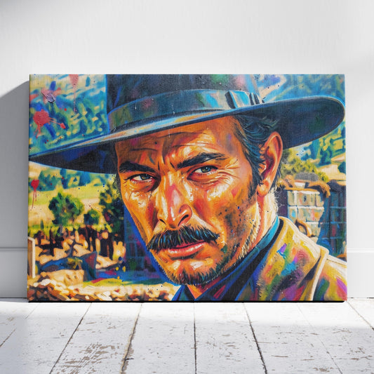 The Good, the Bad and the Ugly: Angel Eyes Canvas