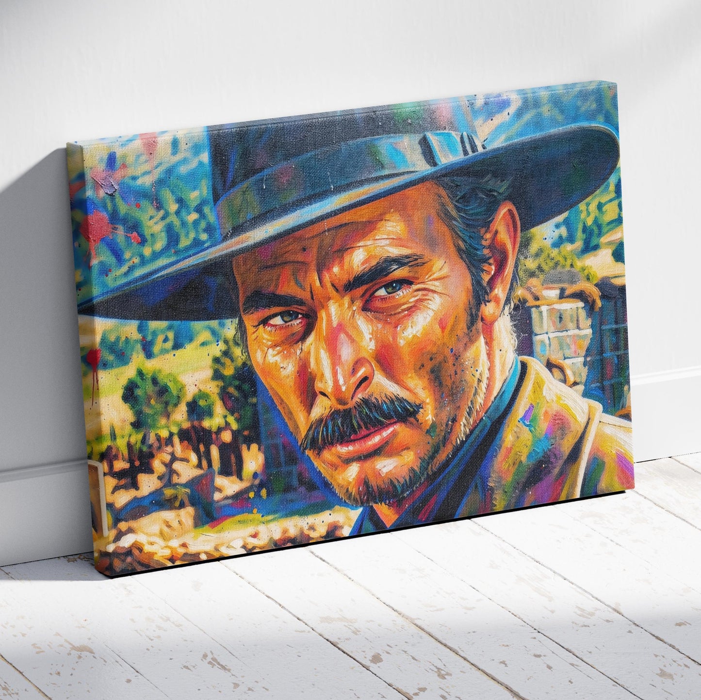 The Good, the Bad and the Ugly: Angel Eyes Canvas
