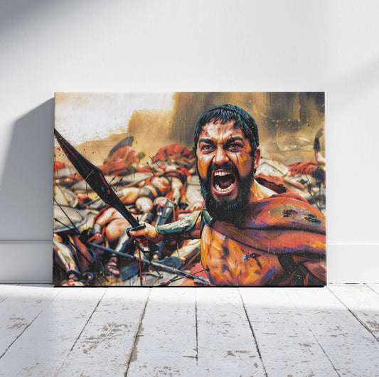300: Build a Wall Canvas