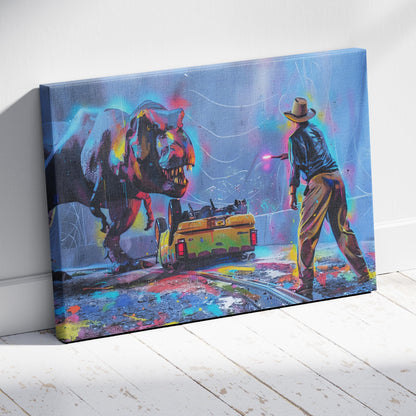 Jurassic Park: Must Go Faster Canvas