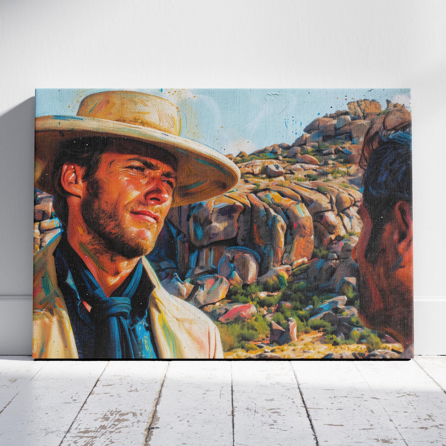 The Good, the Bad and the Ugly: Worth a Lot Canvas