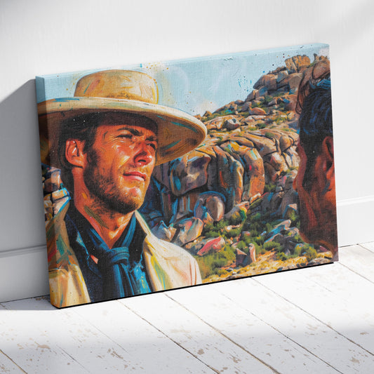 The Good, the Bad and the Ugly: Worth a Lot Canvas