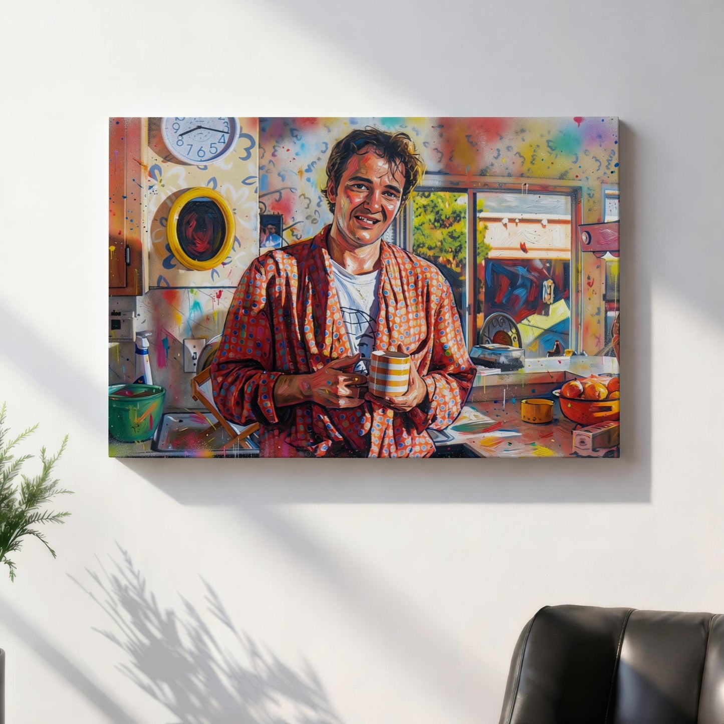 Pulp Fiction: Good Coffee Canvas