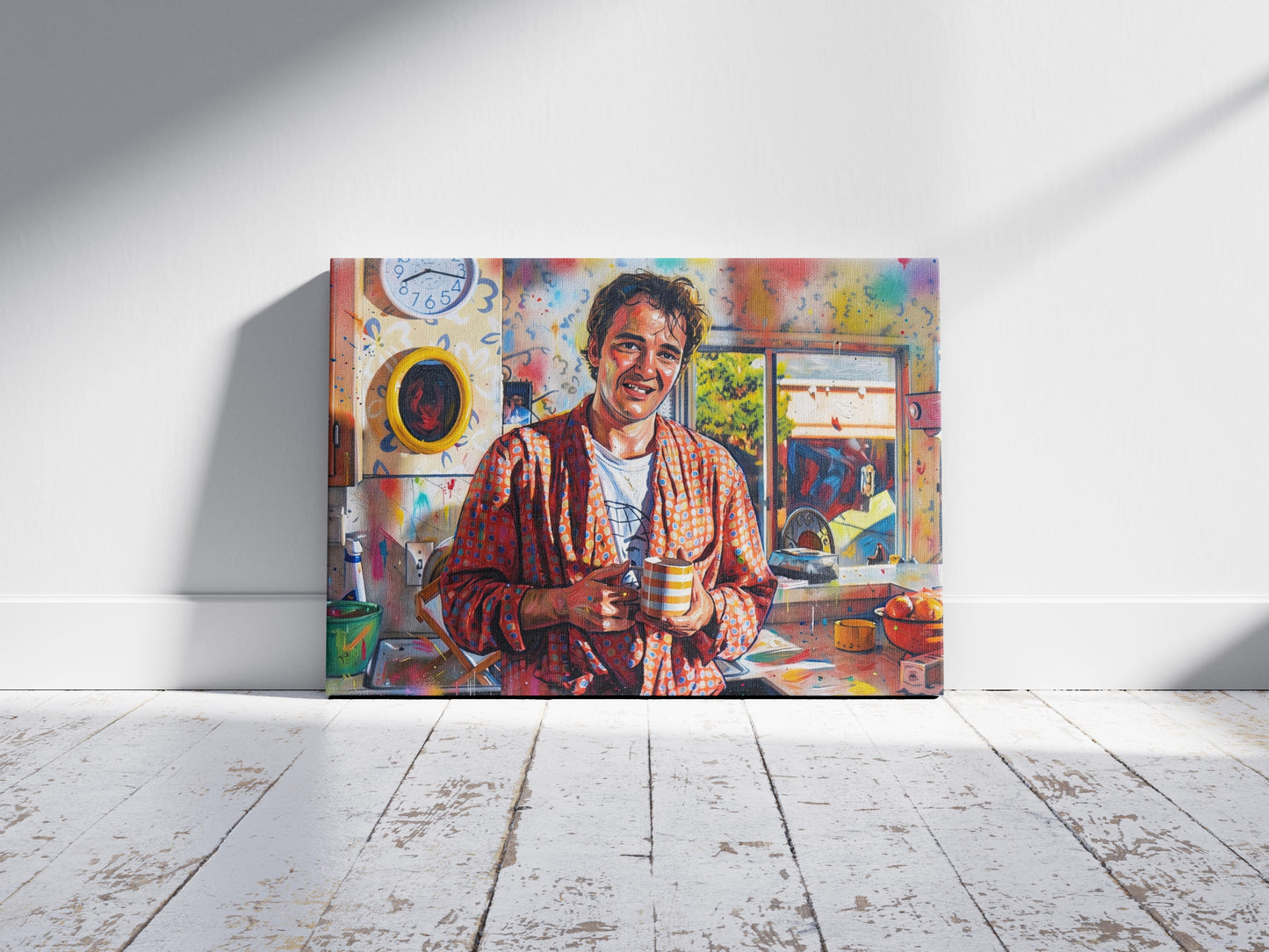 Pulp Fiction: Good Coffee Canvas
