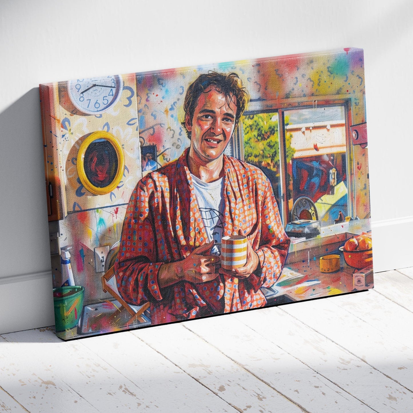 Pulp Fiction: Good Coffee Canvas