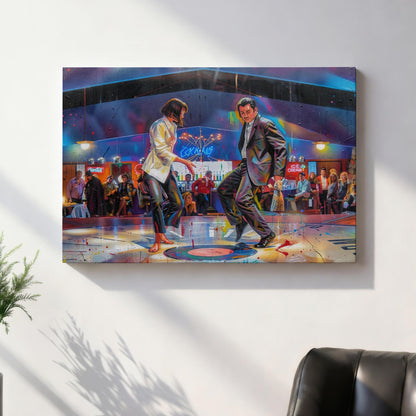Pulp Fiction: Twist Contest Dance Scene Canvas