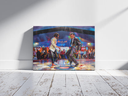 Pulp Fiction: Twist Contest Dance Scene Canvas