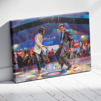 Pulp Fiction: Twist Contest Dance Scene Canvas