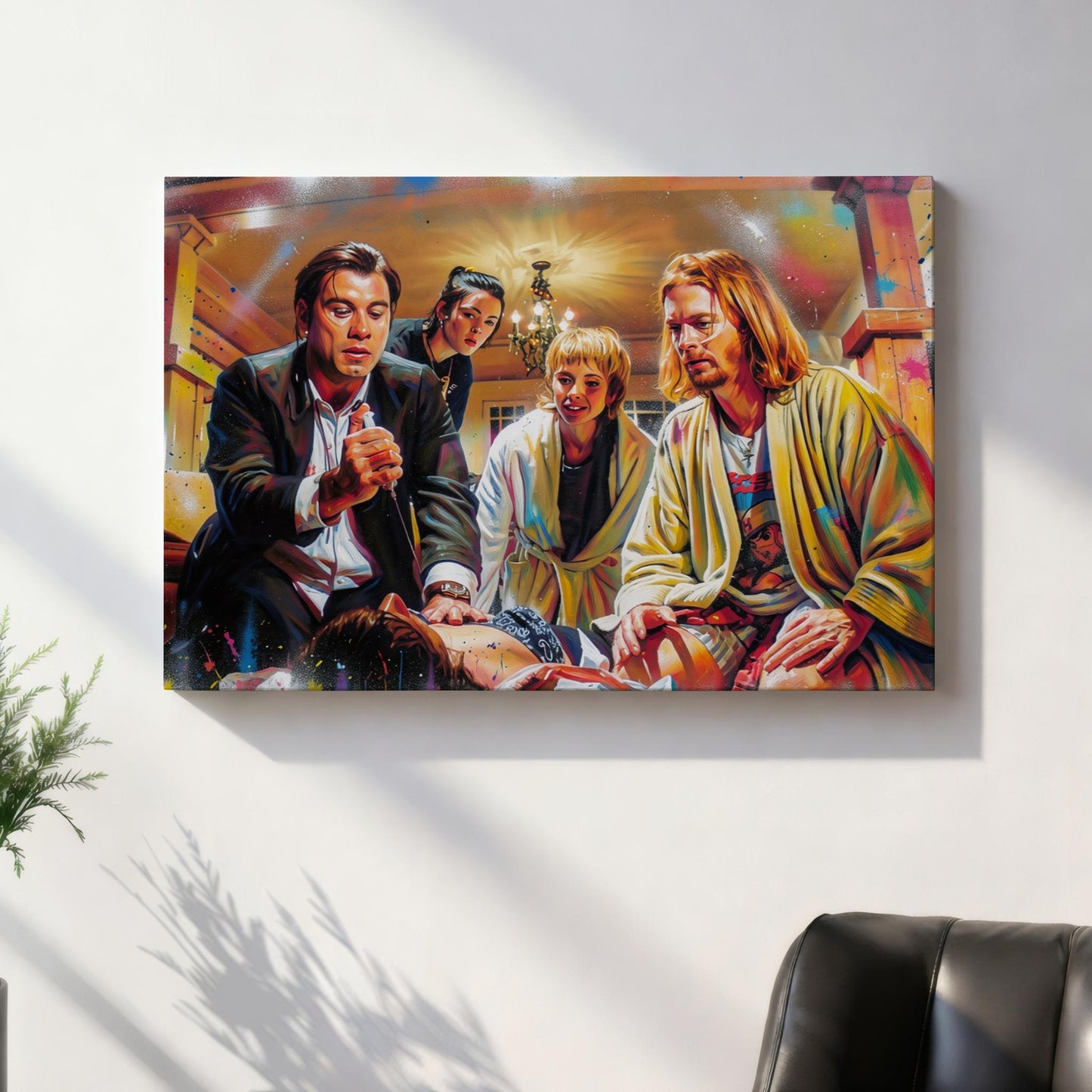 Pulp Fiction: Adrenaline Shot Canvas