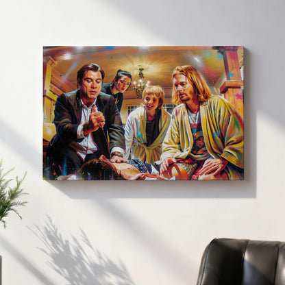 Pulp Fiction: Adrenaline Shot Canvas