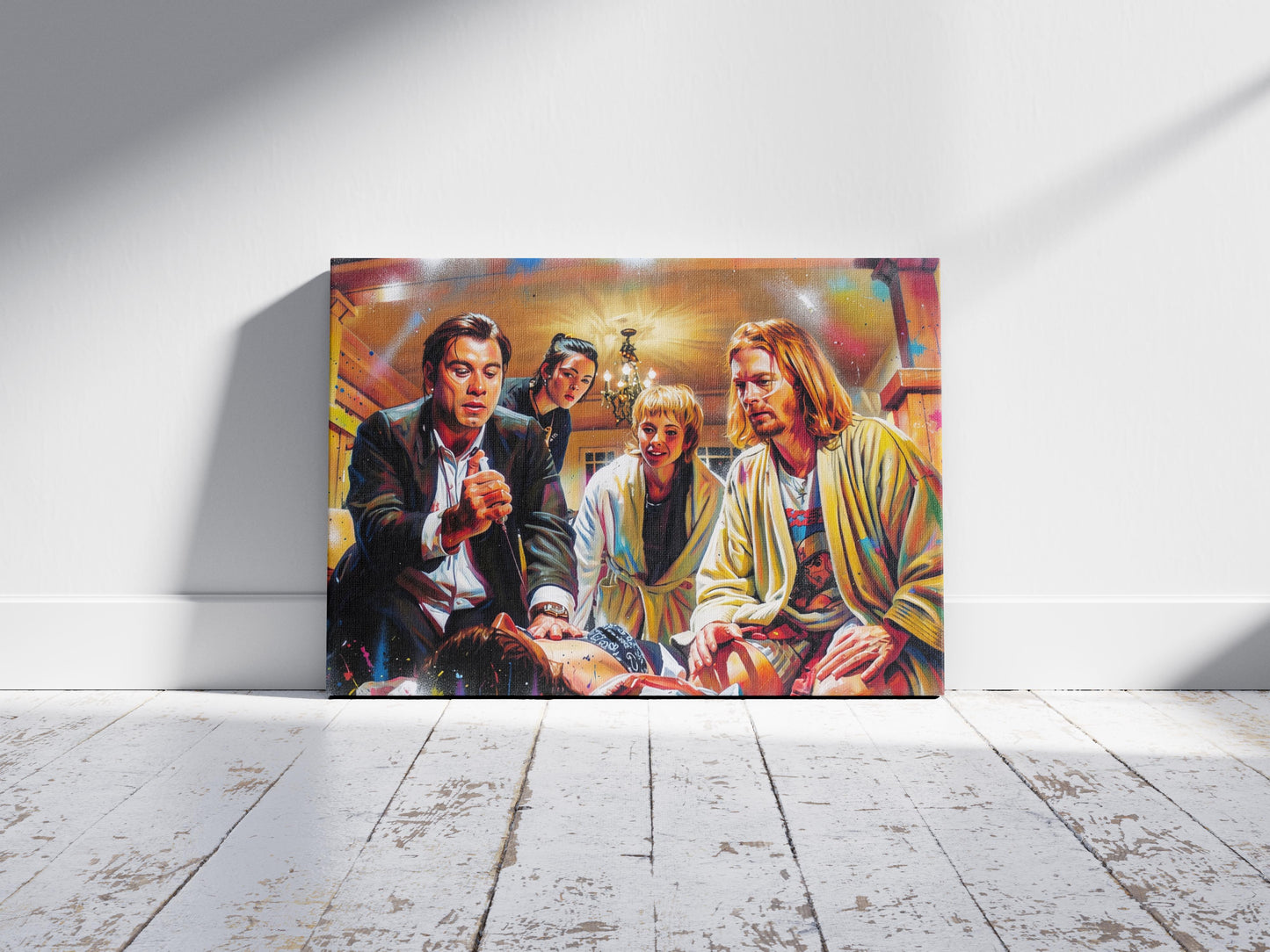 Pulp Fiction: Adrenaline Shot Canvas