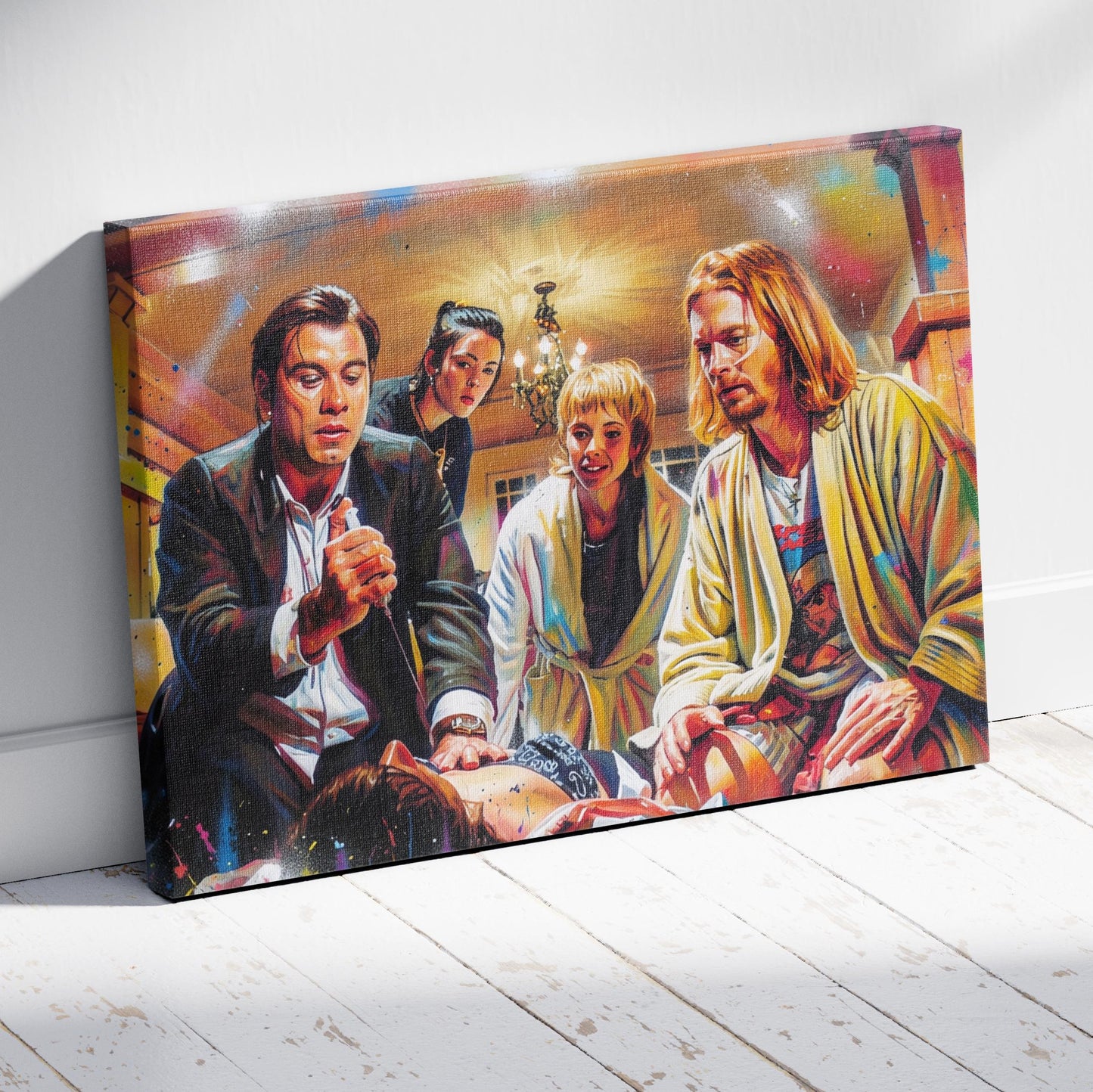 Pulp Fiction: Adrenaline Shot Canvas