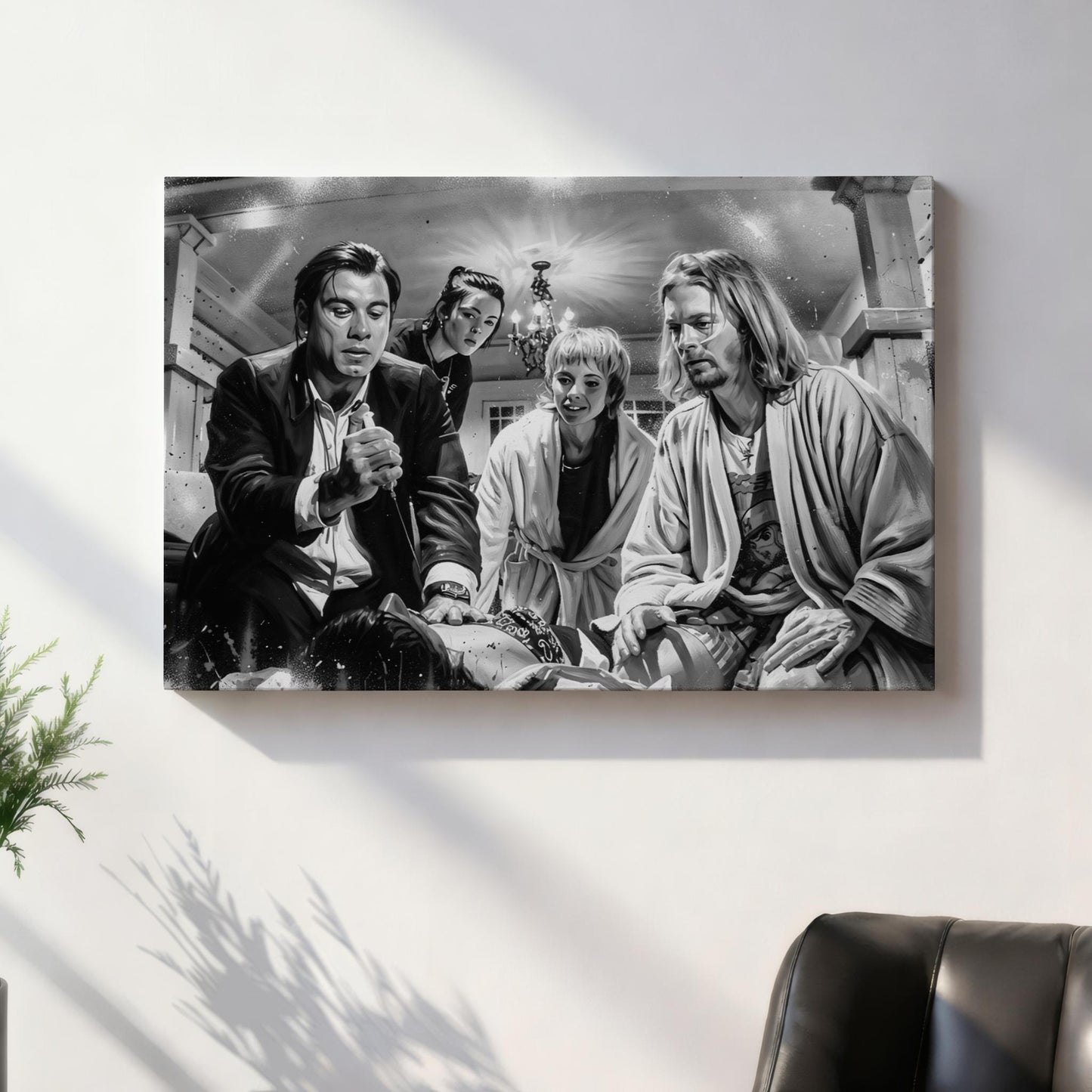 Pulp Fiction: Adrenaline Shot Canvas