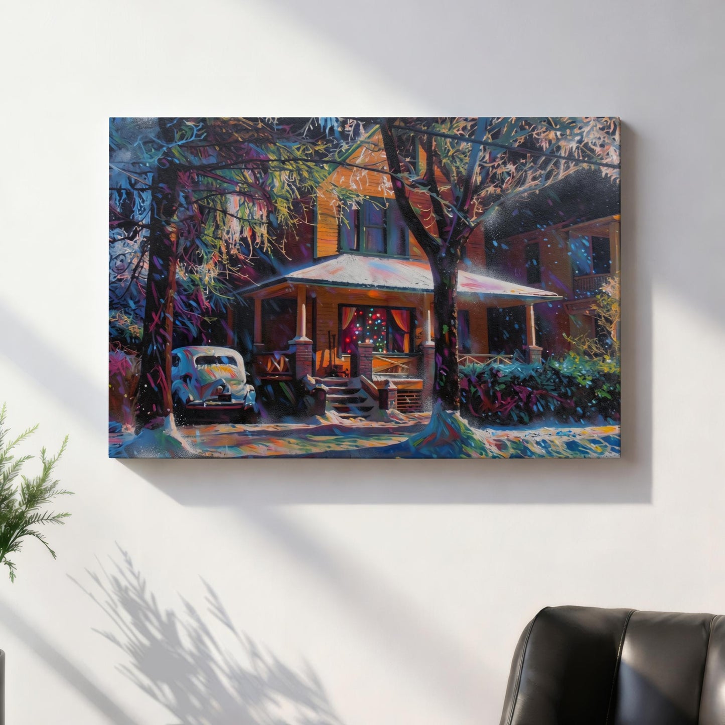 A Christmas Story: The House Canvas