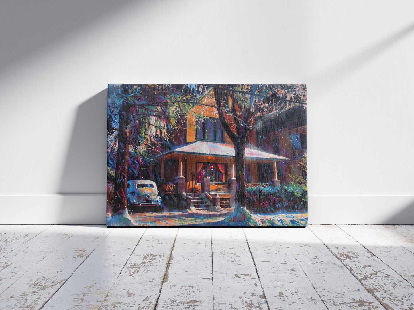 A Christmas Story: The House Canvas