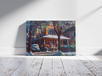 A Christmas Story: The House Canvas