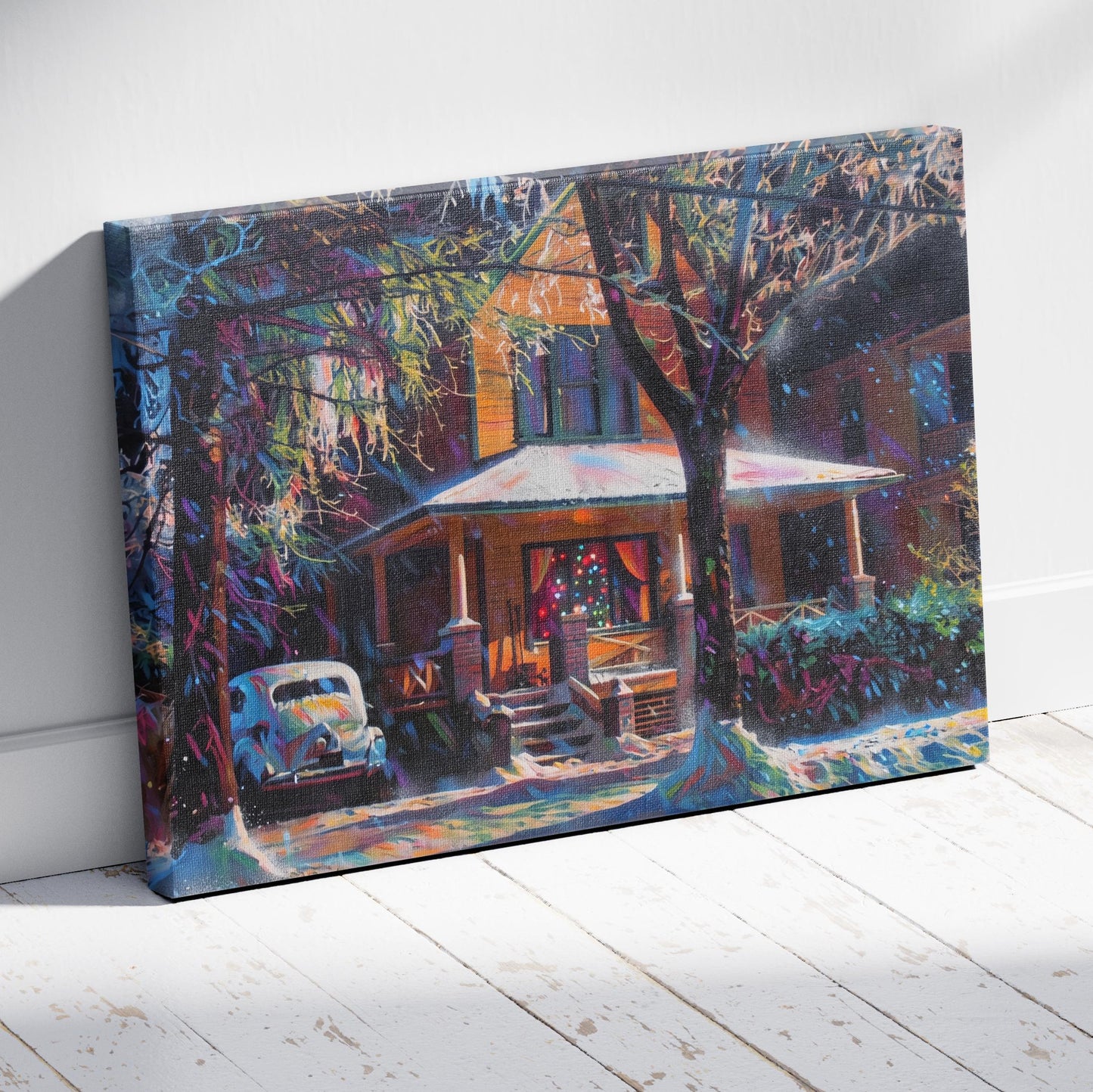 A Christmas Story: The House Canvas