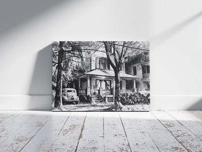 A Christmas Story: The House Canvas