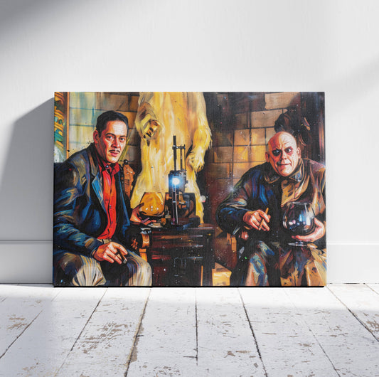Addams Family: Memory Night with Fester Canvas