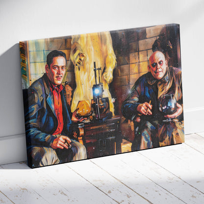 Addams Family: Memory Night with Fester Canvas