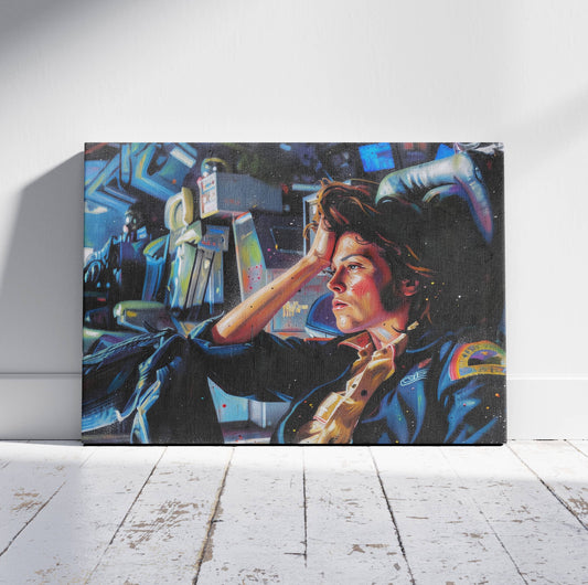 Alien: Deep Space Silence Canvas