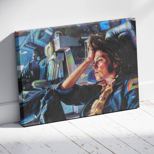 Alien: Deep Space Silence Canvas