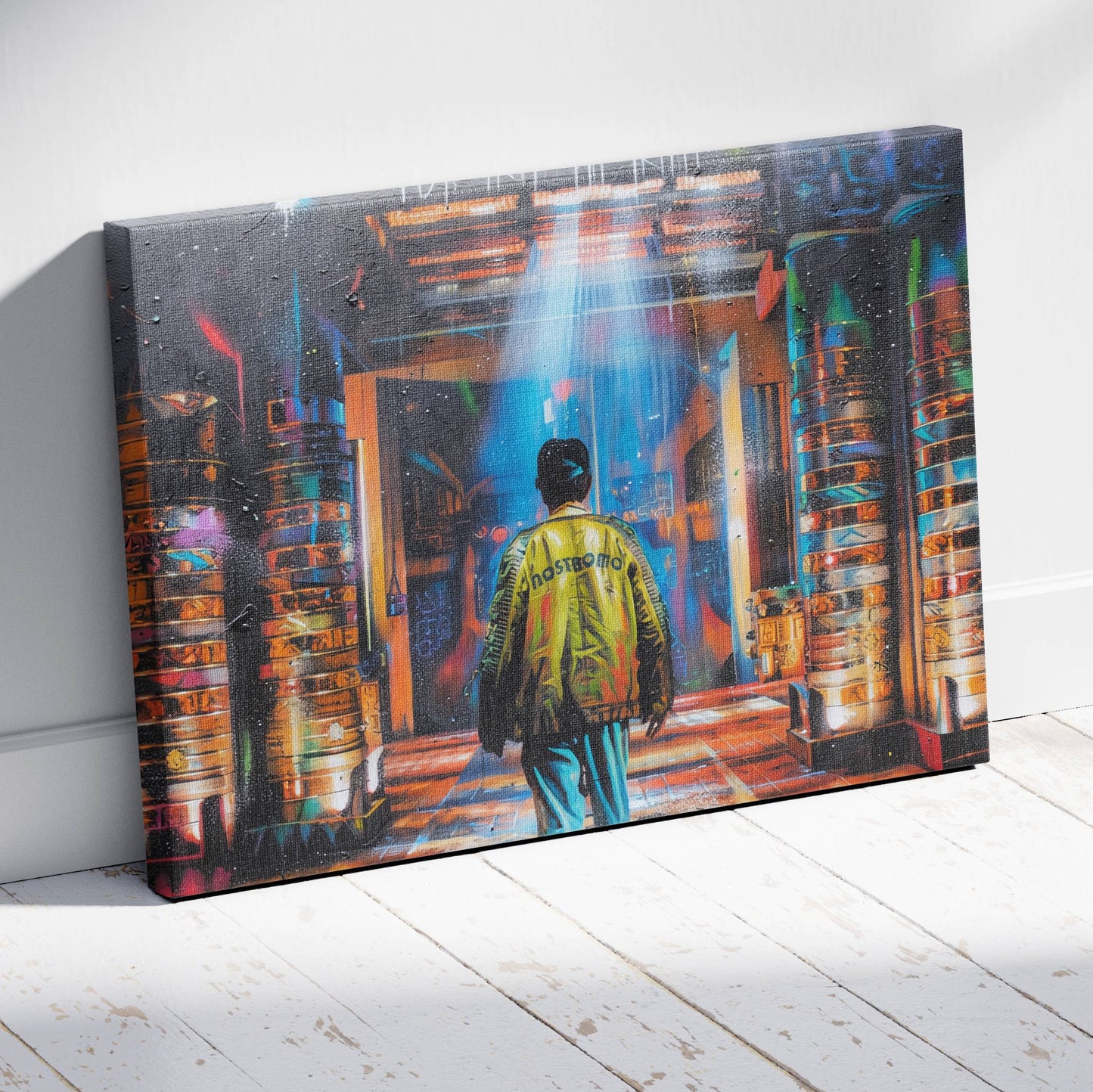 Alien: Nostromo Corridor Canvas