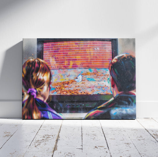 American Beauty: The Plastic Bag Canvas
